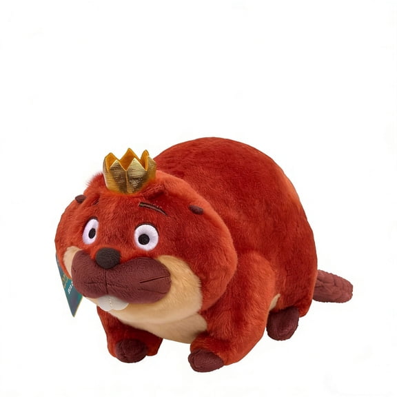Cartoon Animal World Beaver Stuffed Animals Dolls - Movie Beaver Plush Toys, Soft & Huggable Plushies, Collectible Home Decors, Perfect Birthday Christmas Gifts (Beaver Lizard Shark)