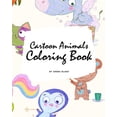 thumbnail image 1 of Cartoon Animals Coloring Book for Children (8x10 Coloring Book / Activity Book), 1 of 1