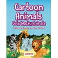 thumbnail image 1 of Cartoon Animals, Cute Wacky Animals Coloring Books Jumbo Edition, (Paperback), 1 of 1