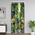 thumbnail image 1 of Cartoon Animals and Mushroom Door Curtain,Green Dinosaur Doorway Curtain for Closet Door,Miner Video Games Door Drape for Room Privacy,1 Panel 42"Wx84"L, 1 of 5