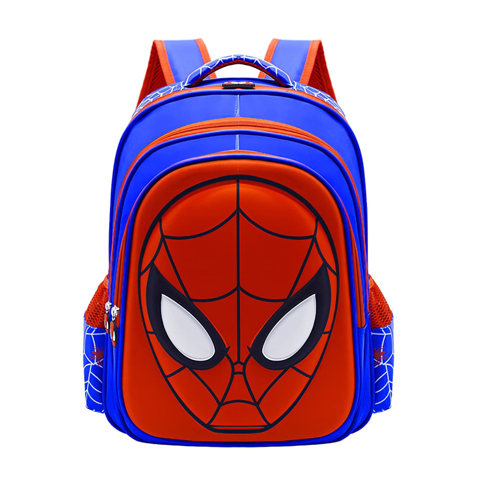 Cartoon Anime Backpack 3D Waterproof Travel Backpacks Daypack for Hiking Camping Large Capacity Backpack,Red Blue - Large