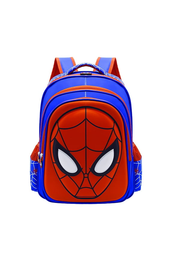 Cartoon Anime Backpack 3D Waterproof Travel Backpacks Daypack for Hiking Camping Large Capacity Backpack,Red Blue - Large
