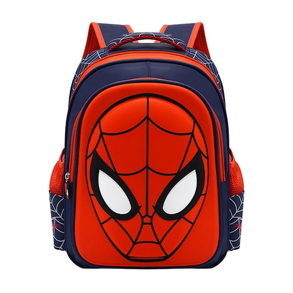 Cartoon Anime Backpack 3D Waterproof Travel Backpacks Daypack for Hiking Camping Large Capacity Backpack,Red Navy - Medium