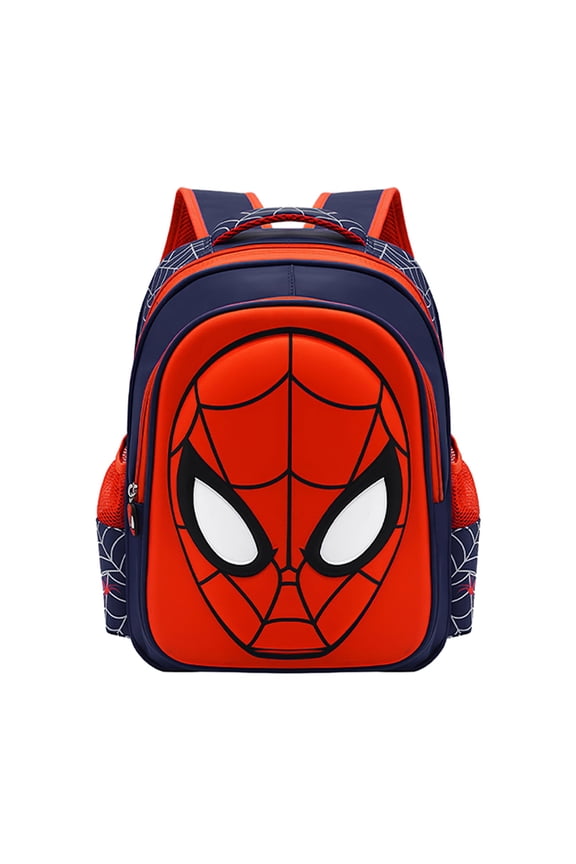 Cartoon Anime Backpack 3D Waterproof Travel Backpacks Daypack for Hiking Camping Large Capacity Backpack,Red Navy - Medium