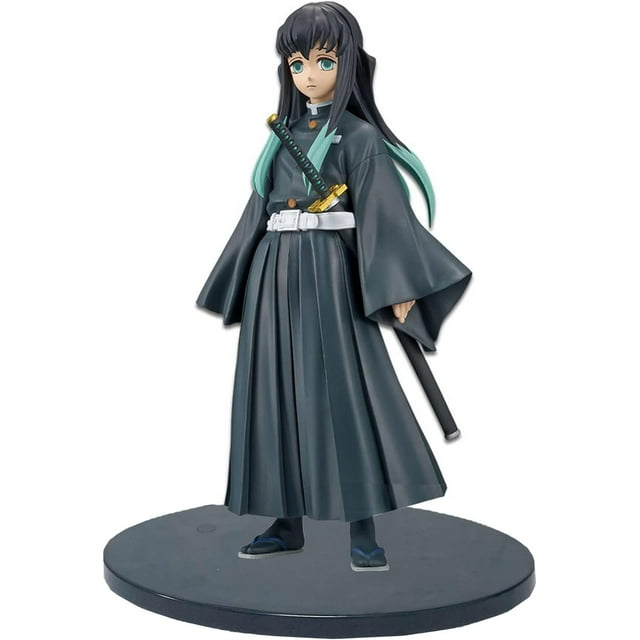 Cartoon Anime Figures Demon Action Slayer Figure 6.3Inch PVC Model Toys Fan Collection (Tokitou