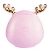 Cartoon Antler Portable Bluetooth Speaker Lightweight and Ultra-Compact for Travel Powerful Bass 14-Hour Battery Life Camping Outdoor