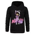 thumbnail image 1 of Cartoon Aphmaus Hoodie Sweatshirts for Girls Soft Long Sleeves Pullover Shirt Stylish Cotton Outerwear Anime Gift Size 4-13 Years, 1 of 2
