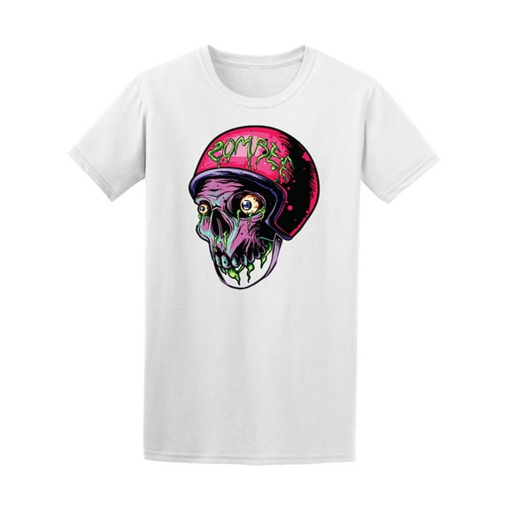 Cartoon Art Skater Zombie Graphic Tee - Image by Shutterstock