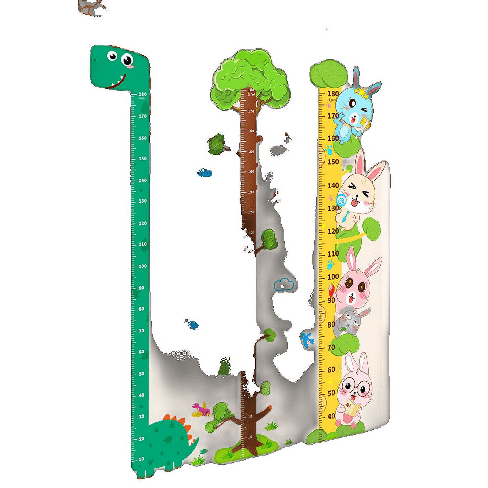Height Rulerwall Wall Ruler For Kids Height 2-Piece For Walls - 79 Inch Growth ...
