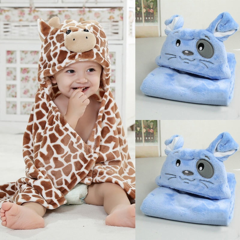 Cartoon Baby Infant Newborn Washcloth Bath Towel For Bathing Feeding