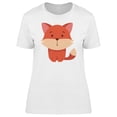 thumbnail image 1 of Cartoon Baby Red Fox T-Shirt Women -Image by Shutterstock, Female Small, 1 of 2