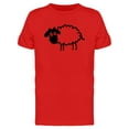 thumbnail image 1 of Cartoon Baby Sheep T-Shirt Men -Image by Shutterstock, Male XX-Large, 1 of 2