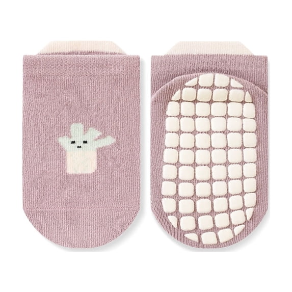 Cartoon Baby Socks for 0-3Age Warm Floor Socks Boy Girl Unisex AntiSlip Socks Rubber Soles FirstWalker Socks