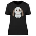 thumbnail image 1 of Cartoon Baby White Dog T-Shirt Women -Image by Shutterstock, Female Medium, 1 of 2