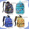 thumbnail image 1 of Cartoon Backpack - Fun Printed Daypack for Daily Use - Lightweight Casual Backpack with Adjustable Straps - Travel office Bag - Blue, 1 of 8