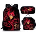 thumbnail image 1 of Cartoon Backpack Game Backpack Trip Bag Lunch Box Pencil Case For Teen, 1 of 8