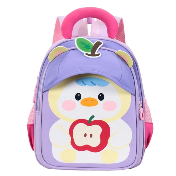 Cartoon Backpack Large Capacity Cute 3D Character Design Lightweight Travel Bookbag for Everyday School Outdoor Use Back to School Supplies