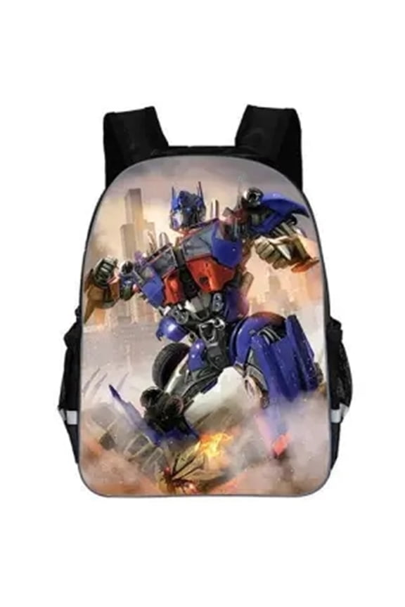 Cartoon Backpack Student Back to School Bag Waterproof Canvas Knapsack Lightweight Daypack for Travel