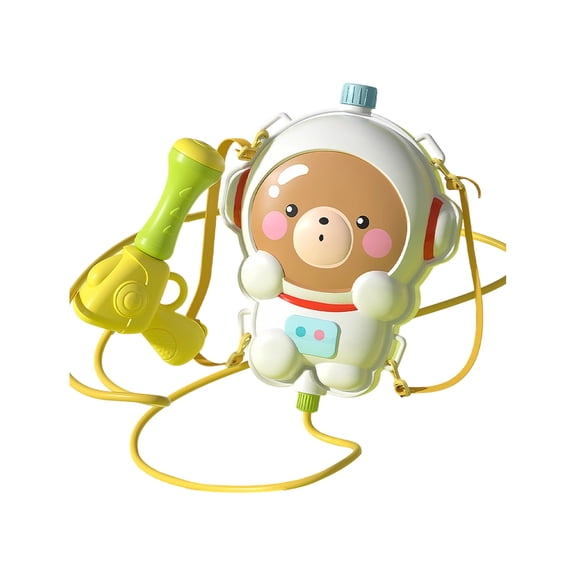 Cartoon Backpack Water Blaster with Adjustable Straps, Large Capacity Tank Summer Outdoor Toy for Water Play Fun at the Beach D