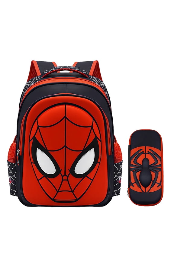 Cartoon Backpacks Anime Backpack with Pencil Case Large Capacity Waterproof Daypack for Travel Camping Birthday Gift,Color 1