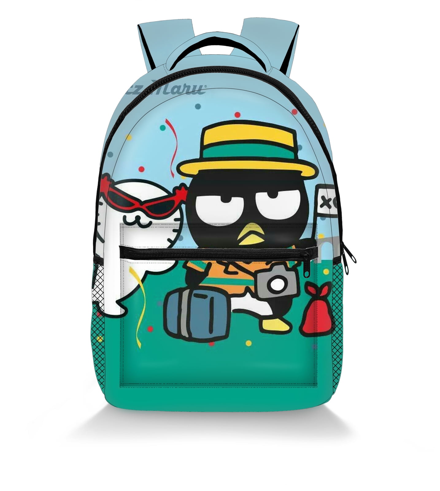 Cartoon BadBadtz-maru Unisex Backpack 3d Printed Anime Bag Travel ...