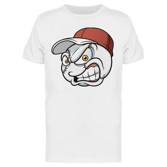 Cartoon Ball With Hat T-Shirt Men -Image by Shutterstock, Male Large