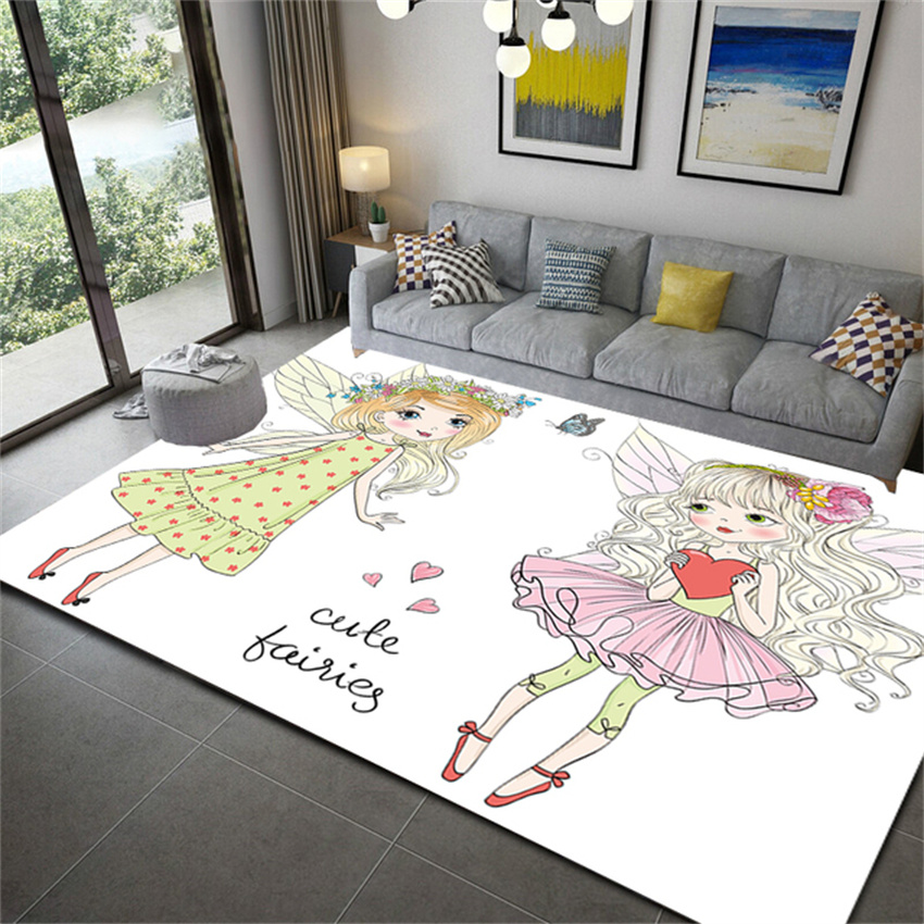 Cartoon Ballet Carpet fors Room Kawaii Room Carpets for Nordic Soft ...