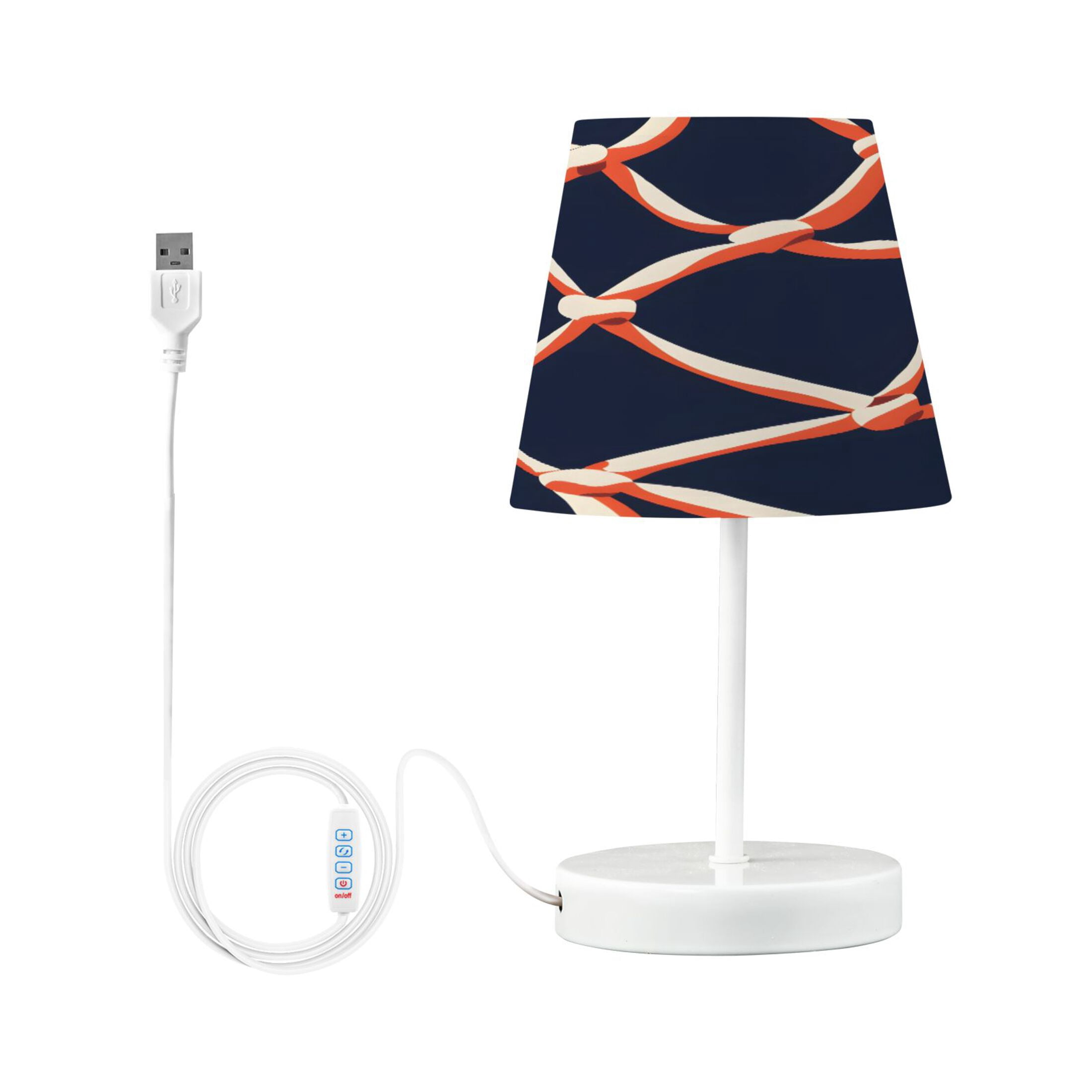 Network Lamp Cartoon Baskets Network Desk Lamp LED Table Nightstand Lamps with 3 ...