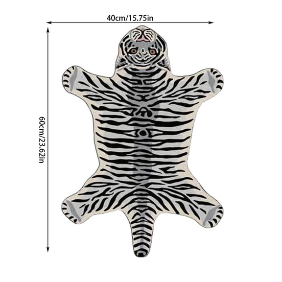 Cartoon Bathroom Rugs, Leopard Print Rug, Animal Rug, Bath Mats for Bathroom, Cute Bath Mat, Non-Slip for Bedroom Kitchen Cartoon Soft Bathmat, Machine Washable