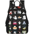 thumbnail image 1 of Cartoon Baymax Anime Backpack Multifunctional Schoolbag Large Capacity Business Rucksack For School Travel, 1 of 8