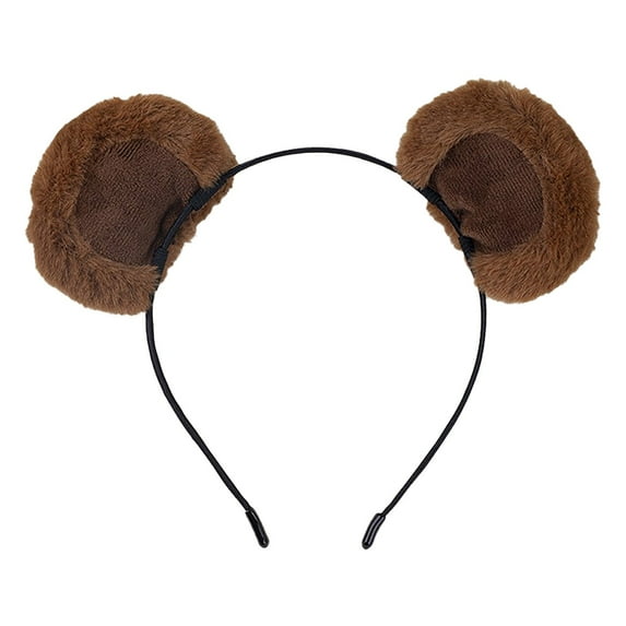 Cartoon Bear Hair Band Cute Rabbit Velvet Headband Female Face Wash Hair Accessories Party Event Hairband for Women Girls