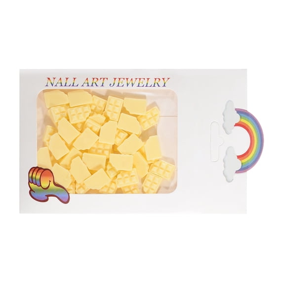 Cartoon Bear Nail Chocolate Nails Art Resin Nails Art Decorations