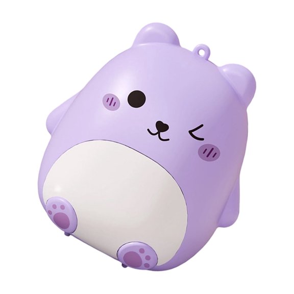 Cartoon Bear Shape Pills Container With Partitioned Storage For Clear Pills Identification Avoid Confusion