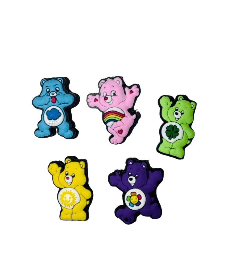 Cartoon Bears Care Bear Decorative Charms for Clogs, Bracelets, Purses, DIY