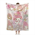 thumbnail image 1 of Cartoon Blanket Throw, Anime Throw Blanket, Cute Throw Blanket - 3D Cartoon Blanket Throw Kids Bedding Gifts, 1 of 4
