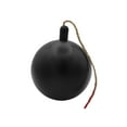 thumbnail image 1 of Cartoon Bomb Prop for Costumes Fake Plastic Cannonball with Twine Wick for Halloween Cosplay Joke Gag Gift Theater Decor Lightweight Round Pirate Bomb Accessory for Adults 5 Inch, 1 of 6
