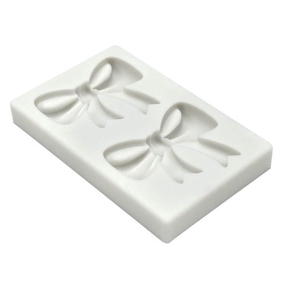 Cartoon Bow Shaped Silicone Mold 3D Fondant Mold DIY Wedding Cake Dessert Mould
