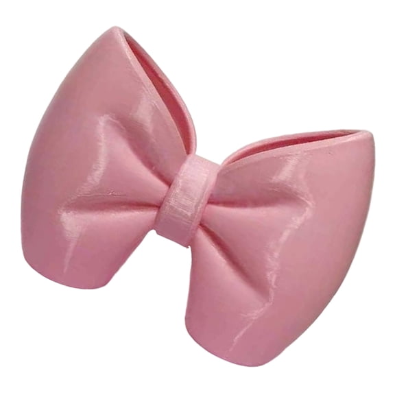 Cartoon Bowknot Toothbrush Toothpaste Holder, White Bathroom Accessory for Countertop Decor