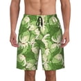 thumbnail image 1 of Cartoon Broccoli Pattern Men'S Beach Pants Quick Dry Short Swim Trunks With With Pockets And Mesh Lining Swimwear Beach Bathing Shorts X-Large, 1 of 1
