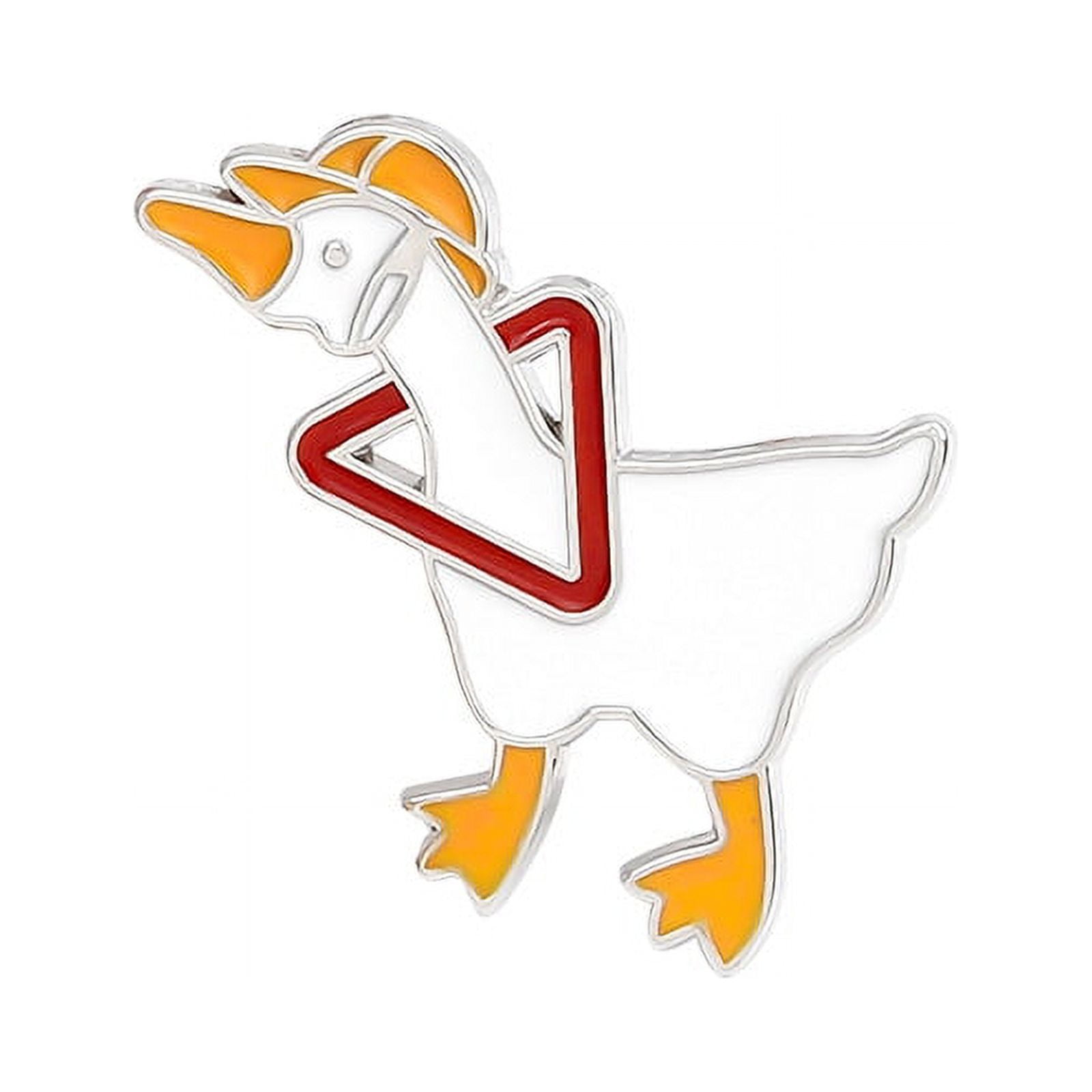 Broche Engraçado Criativo Dos Desenhos Animados, Goose Game Little Cat  Enamel Pin, Emblema Branco, Alfinete De Lapela, Acessórios de vestuário -  AliExpress