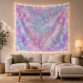 thumbnail image 1 of Cartoon Butterflies in a Fantasy Sky Dreamy Fantasy for Nature Lovers Wall Art Decor Birthday Gift Tapestry Wall Hanging for Bedroom and Nursery, 1 of 7