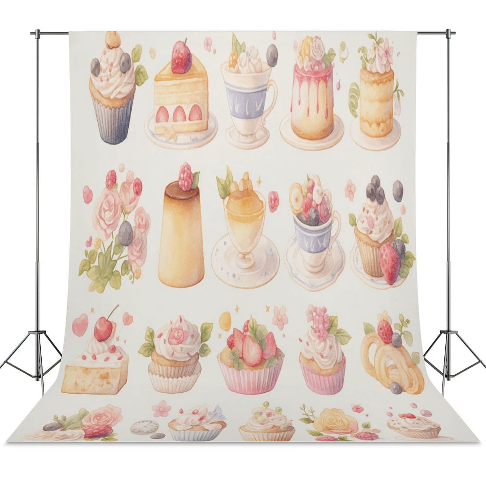 Cartoon Cake Backdrops for Photography for Party Backdrop Wedding ...