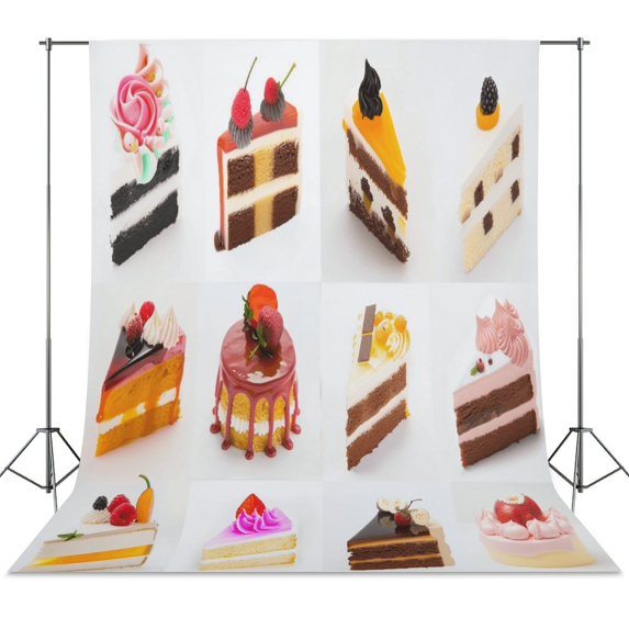 Cartoon Cake Spring Backdrop Backdrops for Photography Photo Background ...