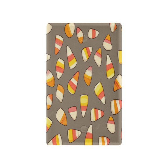 Cartoon Candy Corn Light Switch Cover Switch Plate Outlet Cover Plug Cover for Electrical Outlet