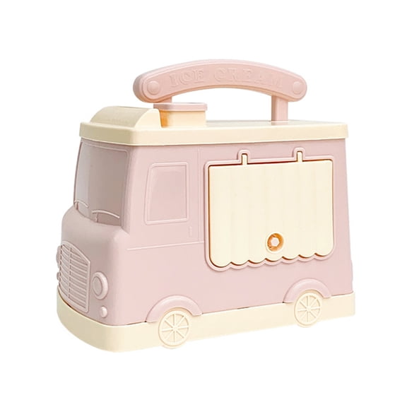 Cartoon Car Coin Bank Cartoon Car Piggy Bank PP Material Gift for Children Kids
