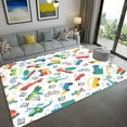 thumbnail image 1 of Cartoon Car Kids Playing Mat Anti-Slip Area Rugs for Living Room Floor Mat Doormats Rug Ch, 1 of 7
