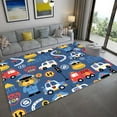 thumbnail image 1 of Cartoon Car Kids Playing Mat Anti-Slip Area Rugs for Living Room Floor Mat Doormats Rug Ch, 1 of 7