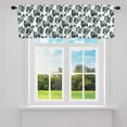 thumbnail image 1 of Cartoon Car Valance Curtains,Hand Drawn Green Truck Vehicle Window Curtains,Truck Window Treatment Valances for Living Room,52" W X 18" L, 1 of 6