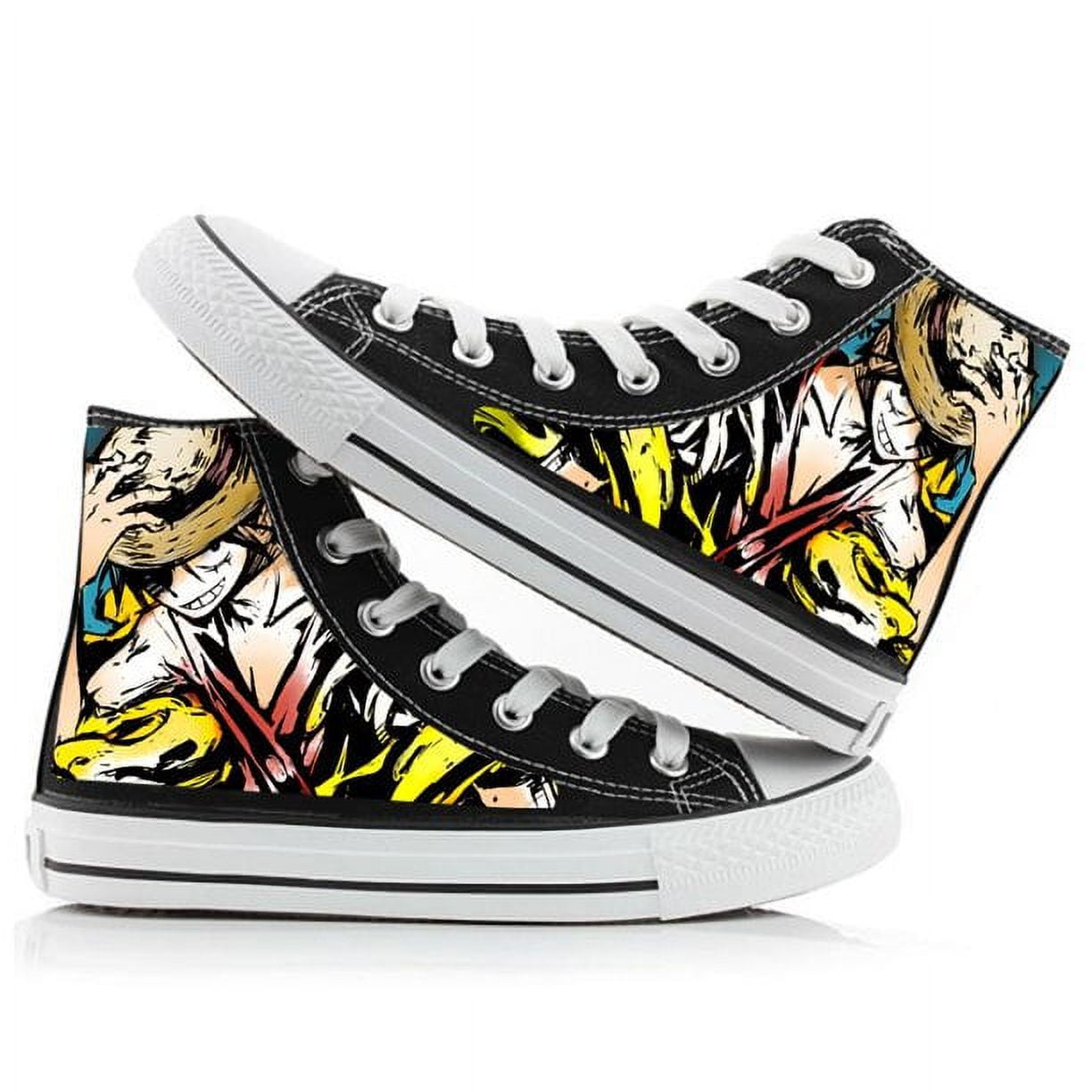 Cartoon Casual Shoes cartoon shoes handpainted custom pirate king