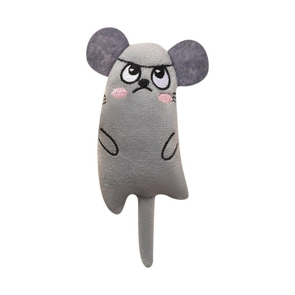 Cartoon Cat Dog Shaped Toy, Resistant Puppy Plush Toy, Cat Self Fun Grinding Teeth Cleaning Interactive Toy